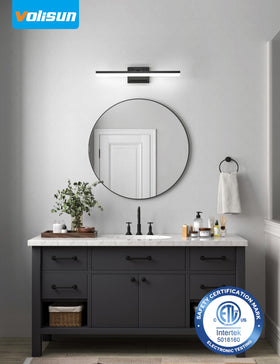 VOLISUN dimmable LED vanity light offers flexible brightness for daily tasks.