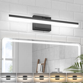 VOLISUN vanity light over mirror provides clear, even illumination for grooming.
