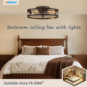 Volisun dimmable light integrates with room ambience for evenings.