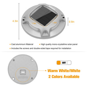 VOLISUN easy-installation package with screws and tape for quick placement.