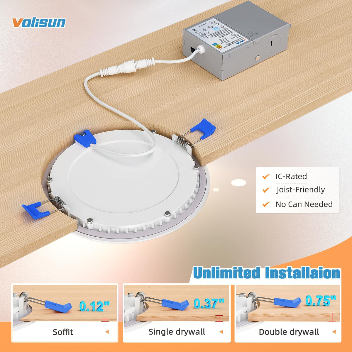 Volisun ETL and UL certification ensures reliable quality and safety compliance.
