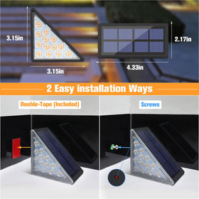 VOLISUN front porch LED light adds ambient safety lighting to entrances.