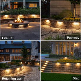 VOLISUN low-voltage outdoor step light delivers efficient illumination.