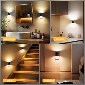 VOLISUN dusk-to-dawn sensor enables hands-free lighting in low light.
