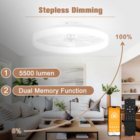 VOLISUN six-speed quiet operation delivering customizable airflow