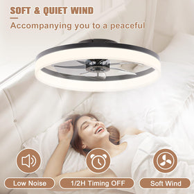 VOLISUN remote control and wall switch memory keeps preferred lighting settings.