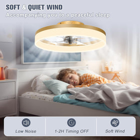 Volisun simple-install ceiling fan for quick setup and hassle-free mounting.