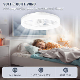 VOLISUN six-speed quiet fan providing customizable airflow with minimal noise