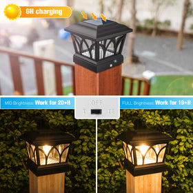 VOLISUN Edison bulb glow provides inviting ambiance along garden fences and decks.