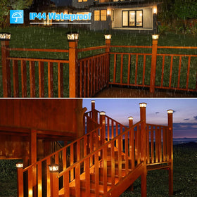 VOLISUN weatherproof durable illumination for outdoor posts in any season.