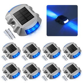 VOLISUN blue LED dock light brightens your path for safer nighttime guidance.