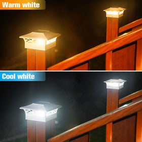 VOLISUN lights feature IP44 waterproof design for all weather outdoor use.