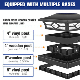 VOLISUN lights endure rain and sun with IP44 waterproof construction