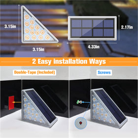 VOLISUN support and 2-year warranty backs your solar porch lighting.