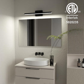 VOLISUN vanity light with IP44 rating resists humidity and dust in bathrooms.