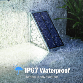 VOLISUN waterproof ABS housing keeps the deck lighting durable in harsh weather.