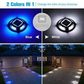 VOLISUN white-blue dock light side view for nighttime edge lighting