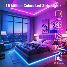VOLIVO Bluetooth app interface for easy lighting changes