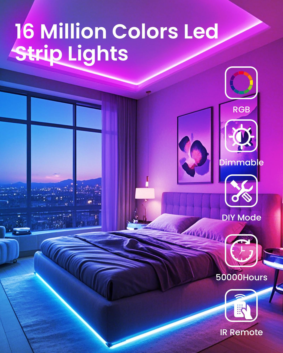 VOLIVO lights sync with music for dynamic party ambiance.