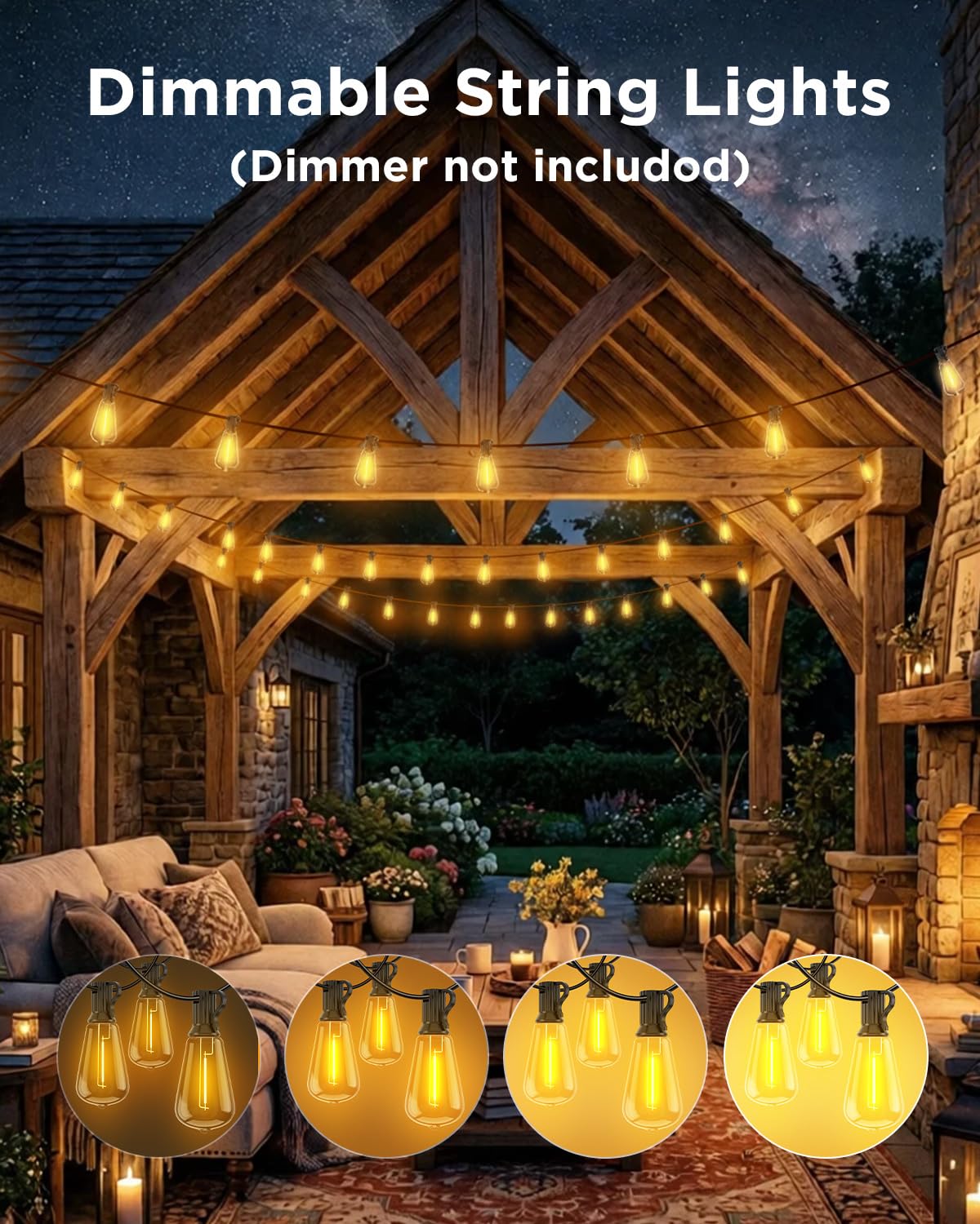 Included spare VOLIVO bulbs for quick replacements