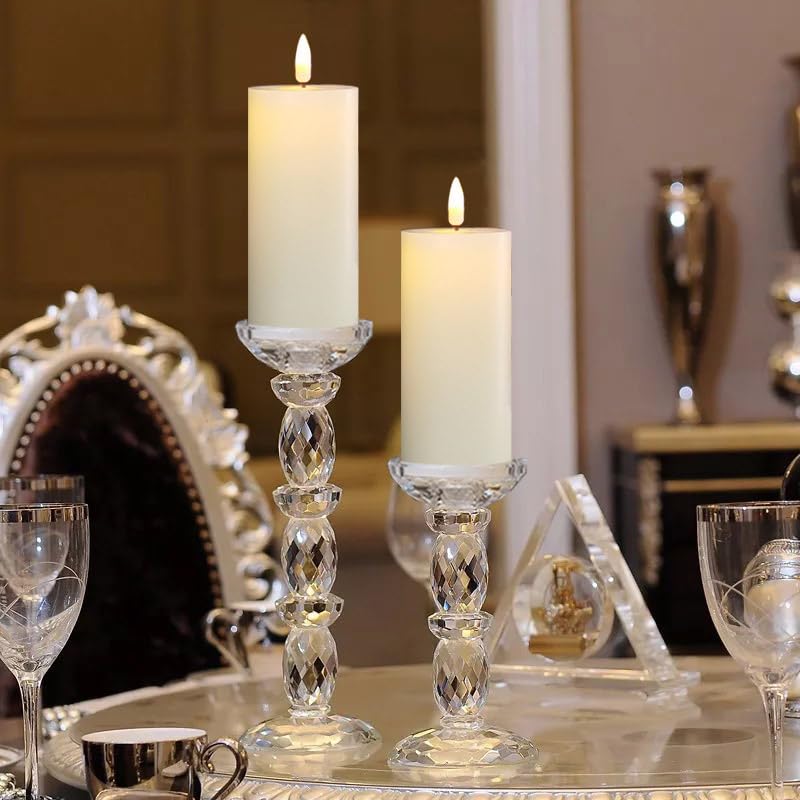 Volnyus flameless candles offer dimmable brightness for mood lighting.