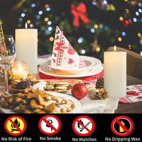 Volnyus remote-controlled candles 2-pack for effortless evenings