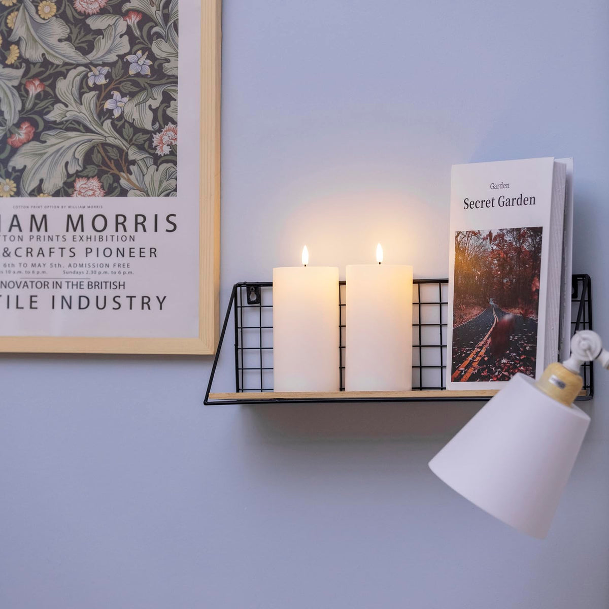 Volnyus flickering flame technology mimics real candlelight with safe operation.