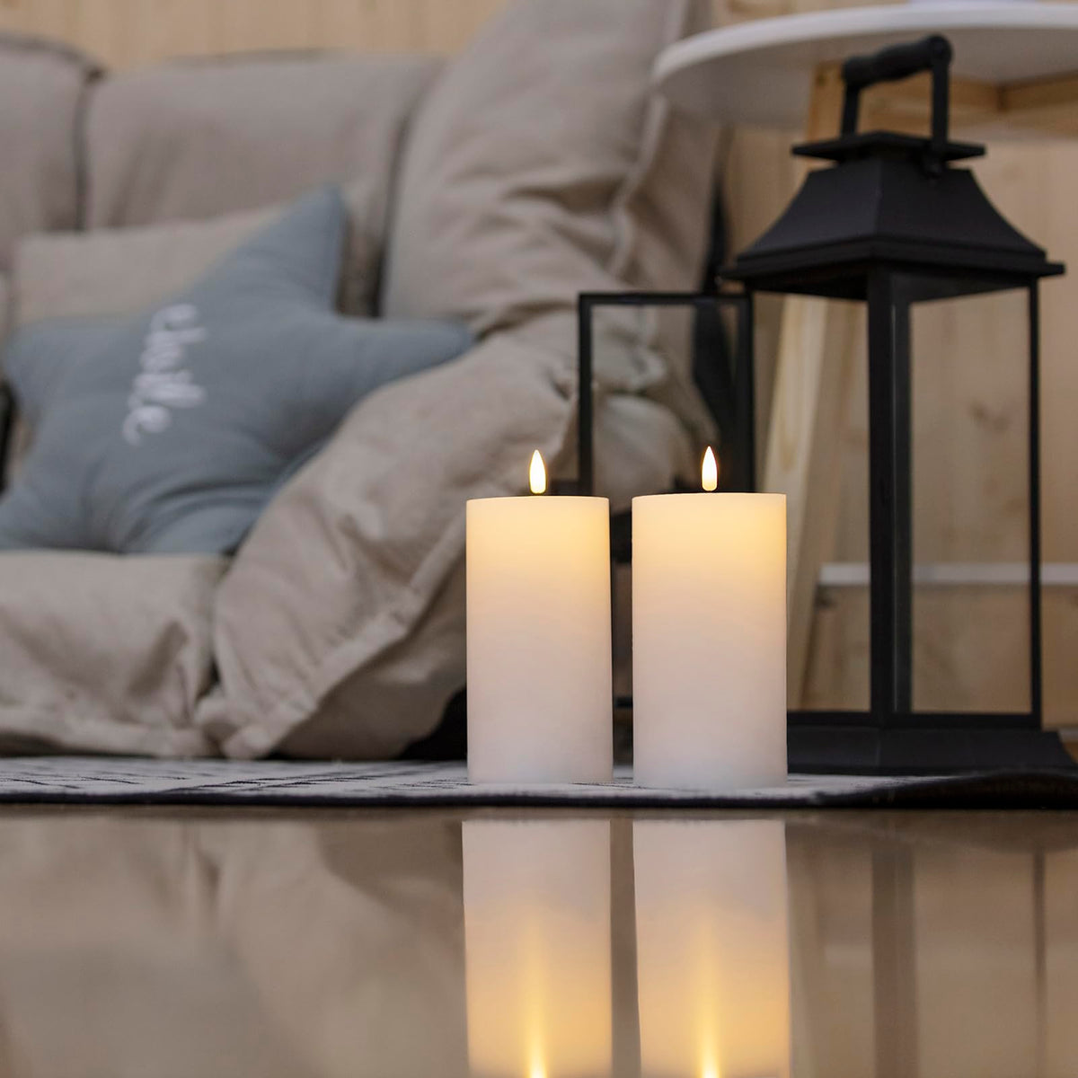 Volnyus 3x6 LED candle remote control offers schedules and dimmable glow.