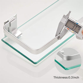VOLPONE adhesive-install option lets you mount on tiles or smooth surfaces without drilling