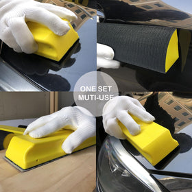 VOLSIVE versatile blocks for auto body, paint prep, woodworking.