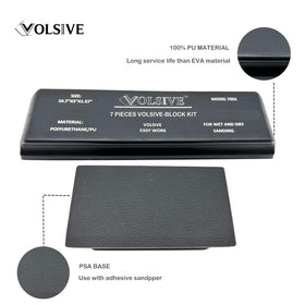 VOLSIVE hand sanding block 7003 angled edge for curves and contours