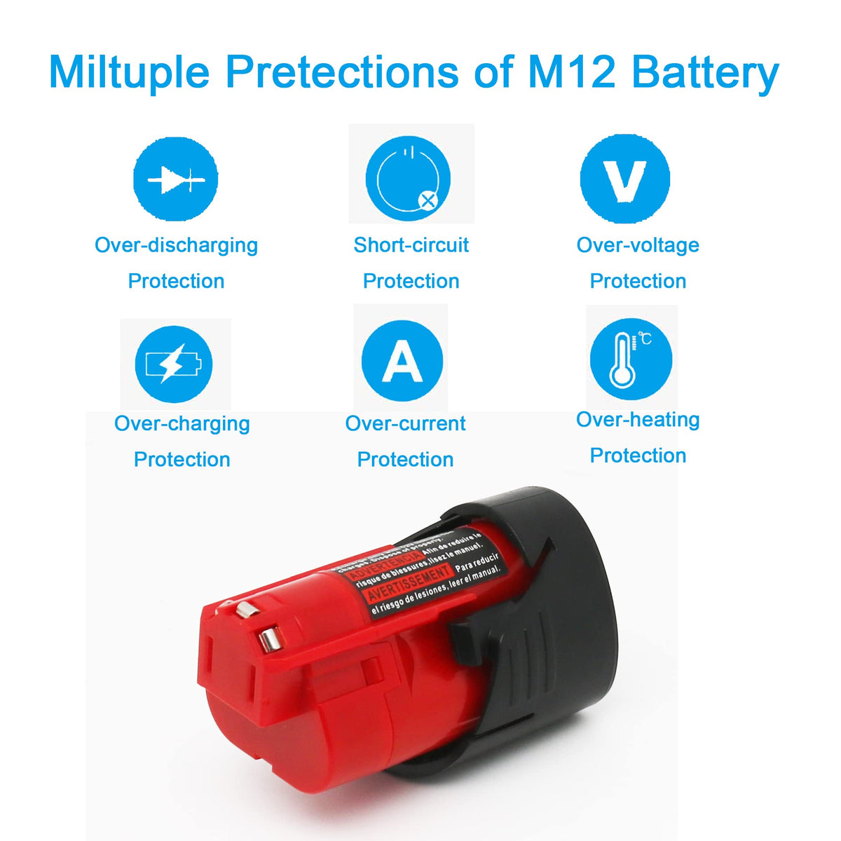 VOLT1799 two-pack 3.0Ah batteries for longer tool runtime