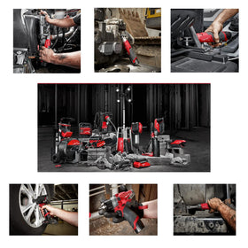 VOLT1799 in-use with Milwaukee 12V tool setup
