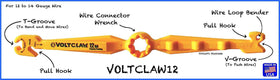 VoltClaw VOLTCLAW-12 provides leverage to remove twist-on connectors quickly.