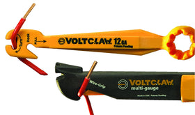 VoltClaw Combo Pack nonconductive pliers in setup for safe wire work.