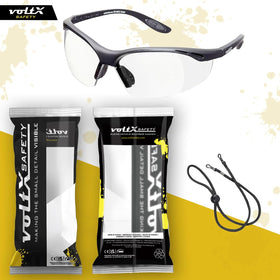 voltX Constructor clear frame design suits varied workspaces and outfits.