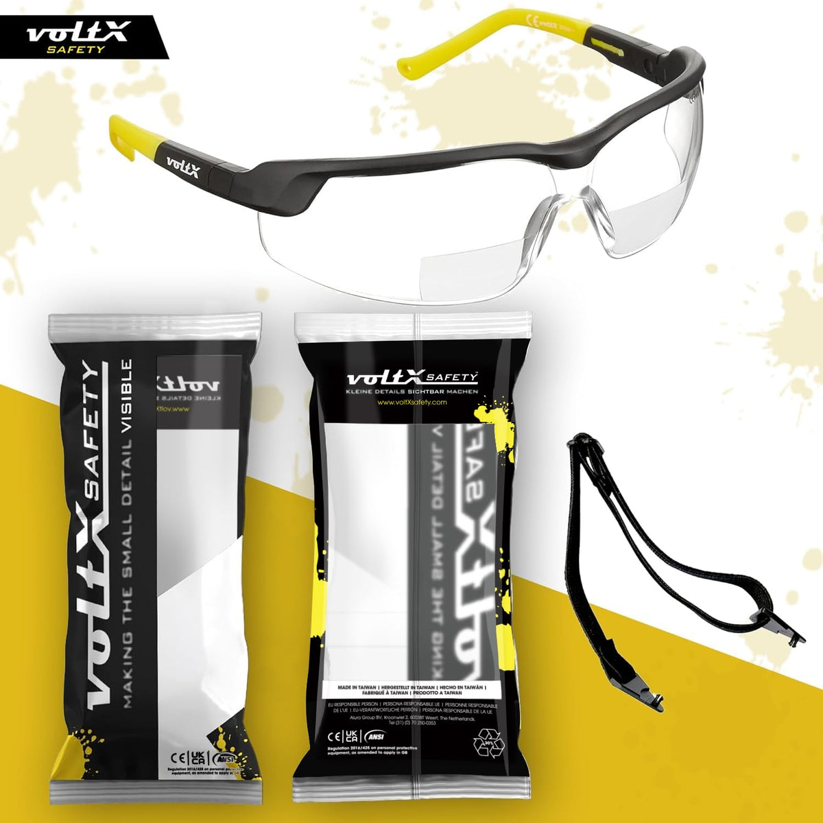 VoltX GT CE and ANSI marked frame ensures compliant safety on the job.