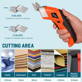 VLOXO CS4001 battery offers hours of uninterrupted cutting.