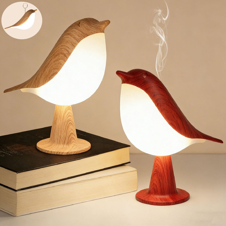 VoMii Bird Desk Lamp Set 2 adds playful decor for bedside or desk uses.