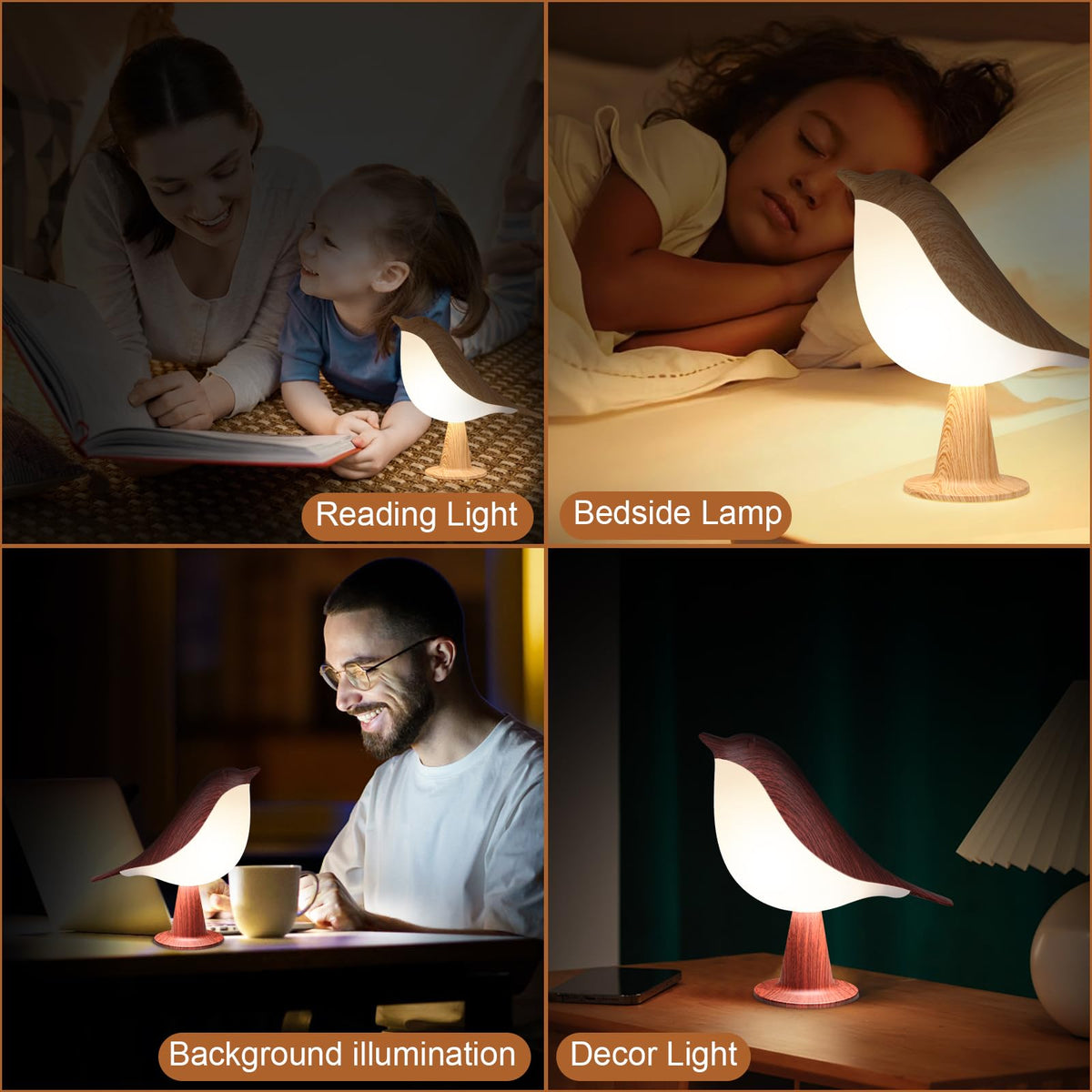 VoMii Bird Night Light Gift offers charming decor and a thoughtful present.