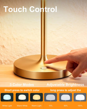 VoMii Mushroom Lamp touch dimming for easy brightness control