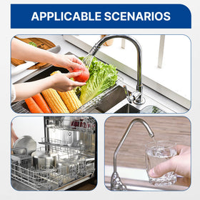 Vomtepe dishwasher drain hose coupler for simple, leak-resistant joins.