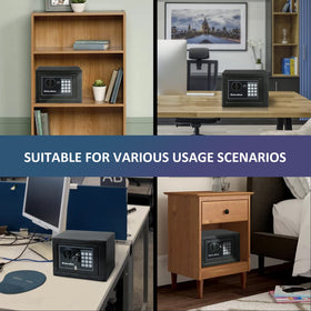 Voncabay digital keypad with backup keys ensures flexible access.