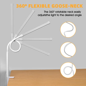 Voncerus lamp showing 3 color modes for warm, neutral, and cool tones