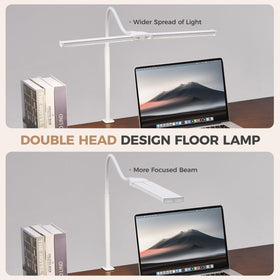 Voncerus LED lamp with 360-degree gooseneck for precise task lighting