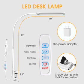 Voncerus lamp powered by USB adapter for simple, versatile use