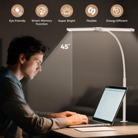 Voncerus USB-powered lamp can run from a laptop or power bank