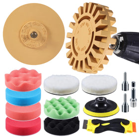 VONDERSO eraser wheel decal remover kit ready for fast vehicle sticker removal
