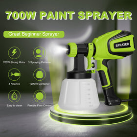 VF803 with four nozzle sizes offering versatile finishes.