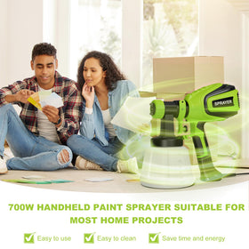VF803 three spray patterns for horizontal, vertical, and circular applications.